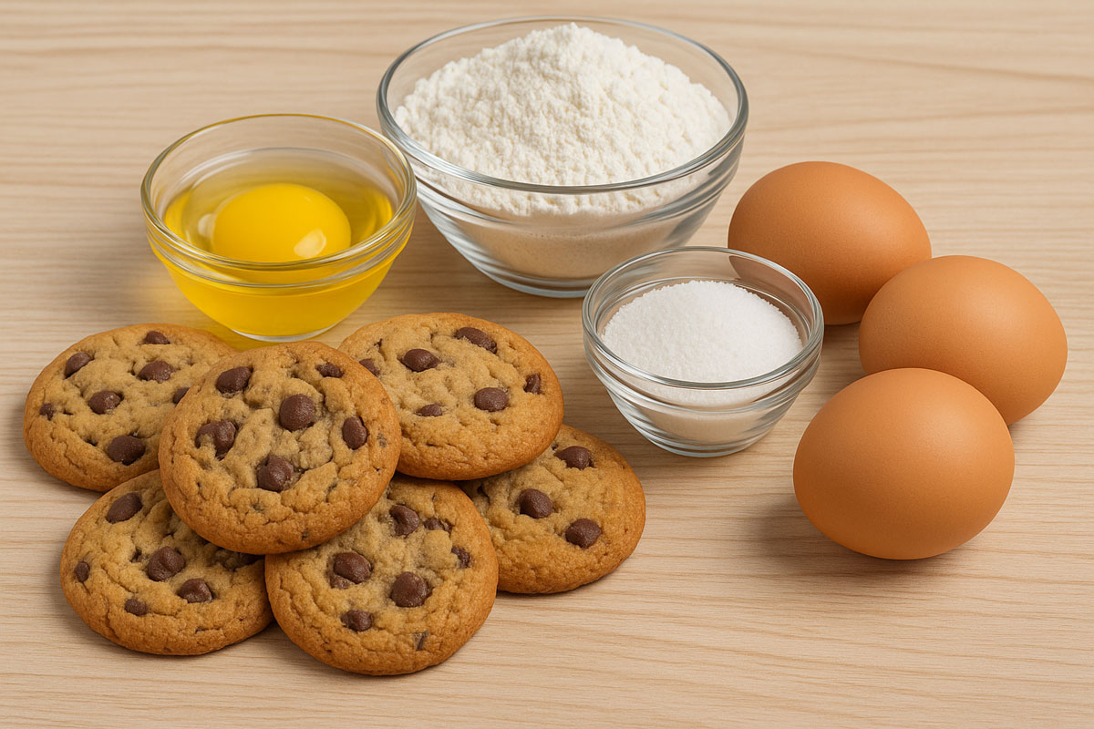 Eggs for texture control in cookies