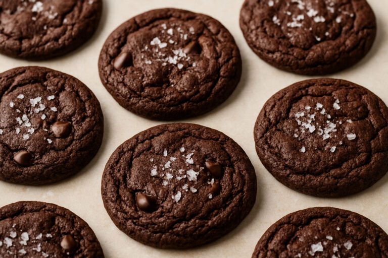 Chocolate Sea Salt Cookies
